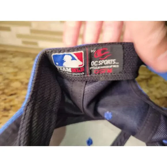 CHICAGO CUBS Hat Strapback Cap Royal Blue MLB Baseball OC Sports Adjustable - Picture 6 of 9